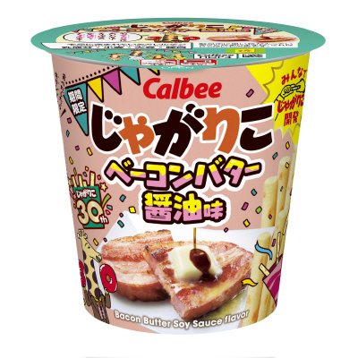 じゃがりこベーコンバター醤油味
