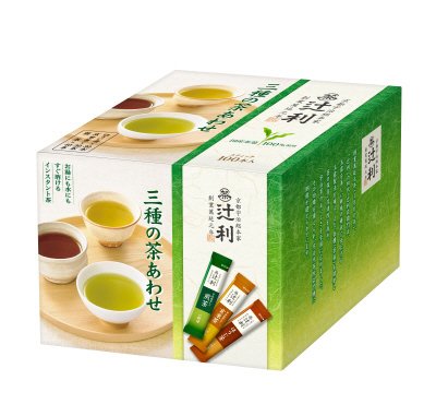 辻利　三種の茶あわせ　(スティック）