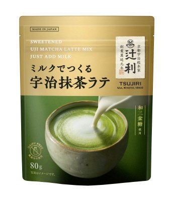 辻利　ミルクでつくる宇治抹茶ラテ　８０ｇ