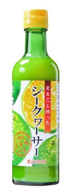 まるごと搾ったシークヮーサー果汁１００％