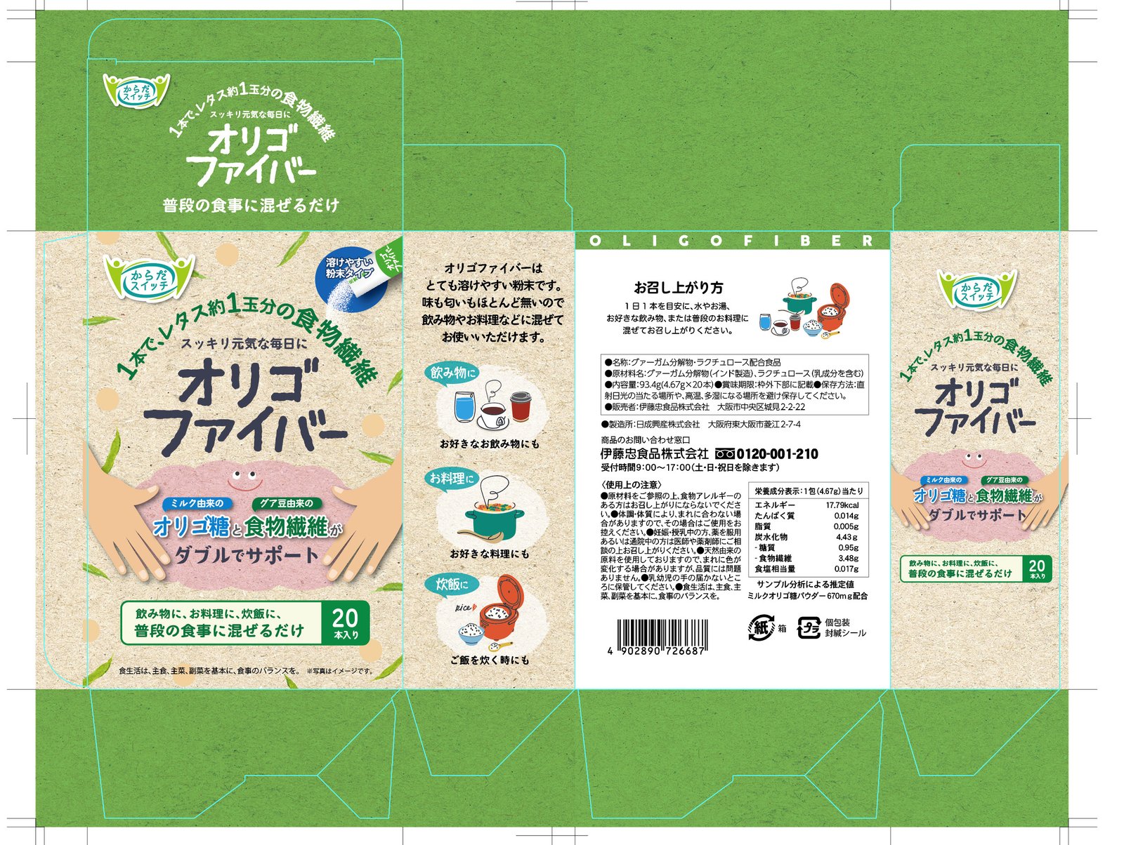 オリゴファイバー