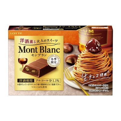 洋酒薫る大人のスイーツ　モンブラン