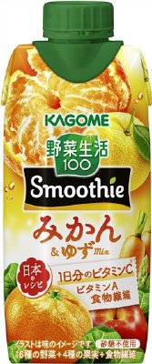 野菜生活１００　Ｓｍｏｏｔｈｉｅ　みかん＆ゆずＭｉｘ