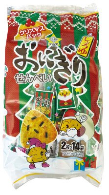 おにぎりせんべいクリスマスパック