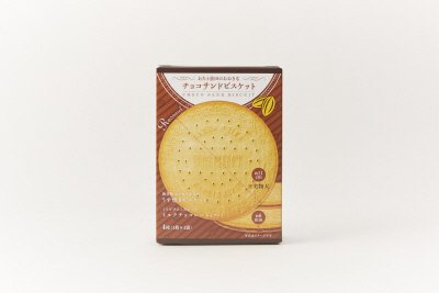１枚×４Ｐ　リサーチ　前田のおおきなチョコサンドビスケット