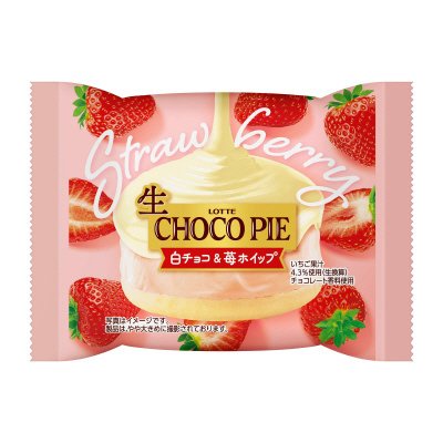 生　チョコパイ＜白チョコ＆苺ホイップ＞