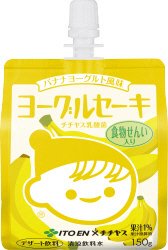 パウチヨーグルセーキバナナヨーグルト風味