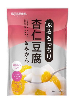 杏仁豆腐＆みかん