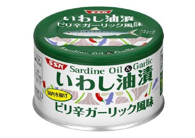 いわし油漬　ピリ辛ガーリック風味