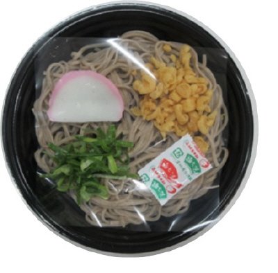 レンジ庵　たぬきそば　麺２０％増量