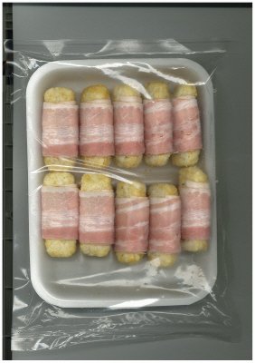 ハッシュポテトベーコン巻き