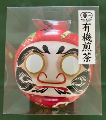 だるま缶入り有機煎茶
