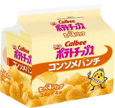 ポテトチップスコンソメパンチたべよんパック