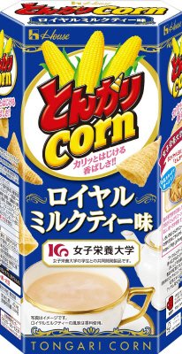 とんがりコーン　ロイヤルミルクティー味