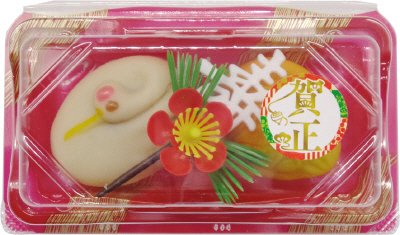 賀正　鶴亀
