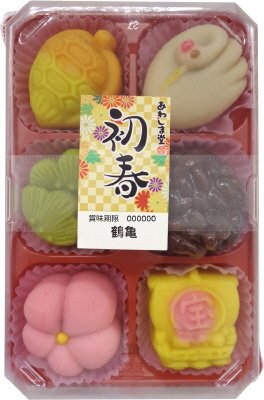 初春　鶴亀