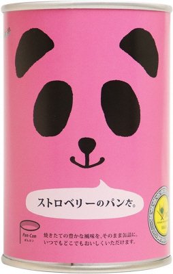 パンだ缶　ストロベリーのパンだ