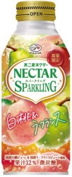 不二家ネクタースパークリング白桃＆ラ・フランス