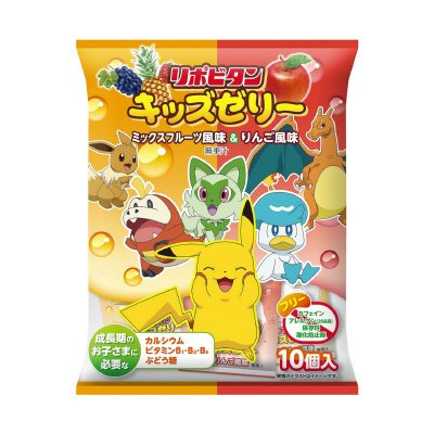 リポビタンキッズゼリー　ひとくちタイプ　ミックスフルーツ風味＆りんご風味