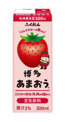 ふくれん豆乳飲料博多あまおう