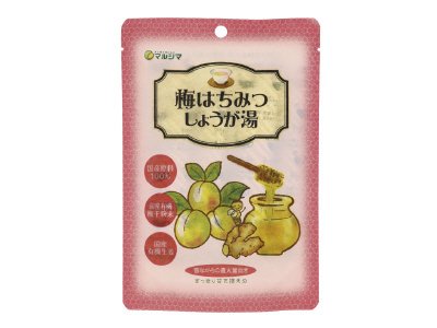 梅はちみつしょうが湯