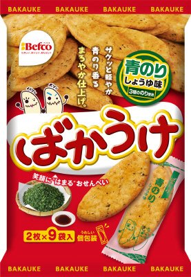 Ｎ１８枚ばかうけ（青のり）