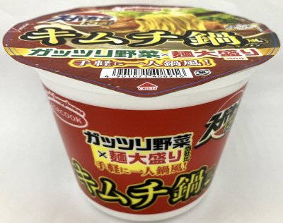 スーパーカップ１．５倍　キムチ鍋風ラーメン