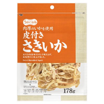 うまみつまみ 皮付きさきいか