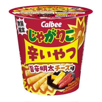 じゃがりこ辛いやつ旨辛明太チーズ味