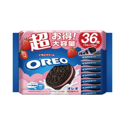 オレオ　メガパック　いちごクリーム　３６枚