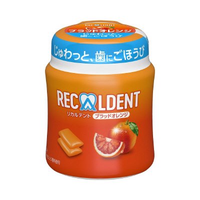 リカルデント　ブラッドオレンジガム　ボトル