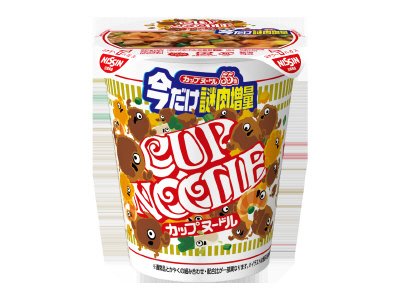 カップヌードル　今だけ謎肉増量