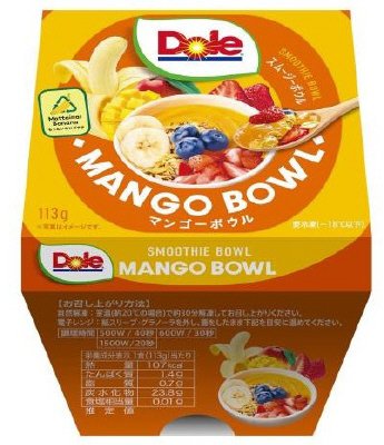 ドール　冷凍スムージーボウル　マンゴー
