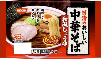 日清のおいしい中華そば　和風しょうゆ　２人前