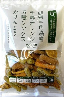 PB　コープさっぽろ　ミックスかりんとう