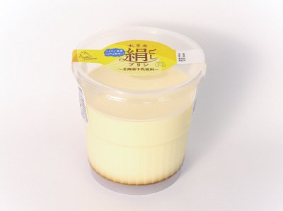 大きな絹ごしプリン