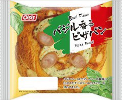 バジル香るピザパン