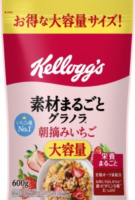素材まるごとグラノラ　朝摘みいちご　大容量