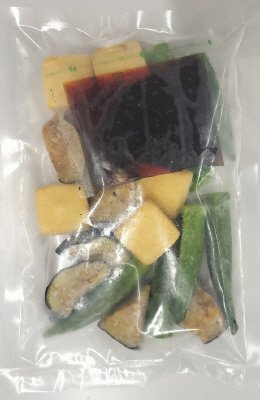 レンジで簡単！厚揚げと揚げ茄子・オクラの煮付け