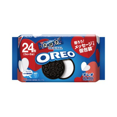 オレオ　メッセージパック　バニラクリーム　２４枚