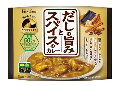 だしの旨みとスパイスのカレー　中辛