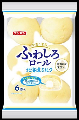 ふわしろロール　北海道ミルク