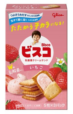 ビスコ＜いちご＞