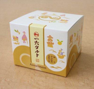 ひと切れ一六タルトアソート（柚子・宇治抹茶・桜）