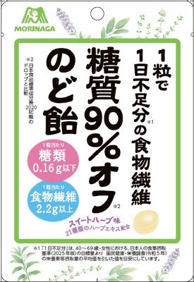 糖質９０％オフのど飴