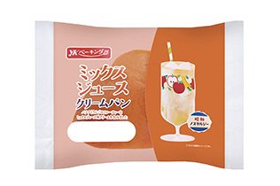 ミックスジュースクリームパン