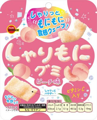 しゃりもにグミピーチ味