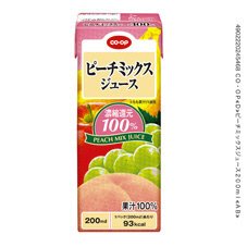 ピーチミックスジュース