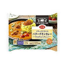ごろっとチキンの　バターチキンカレー