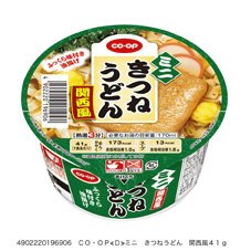 ミニ　きつねうどん　関西風